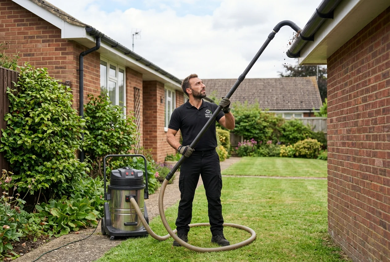 Promotional image of Armand: gutter cleaning & clearing
