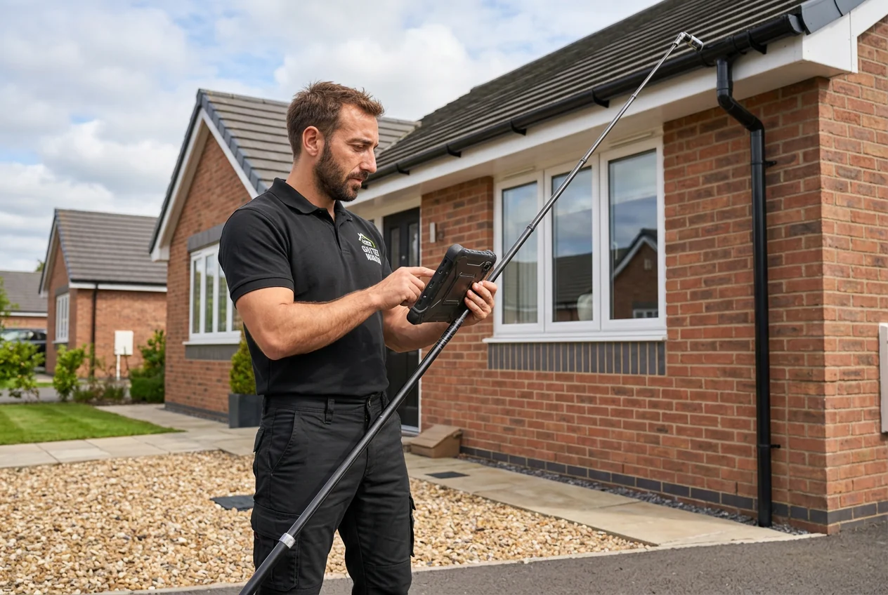Promotional image of Armand: gutter inspections