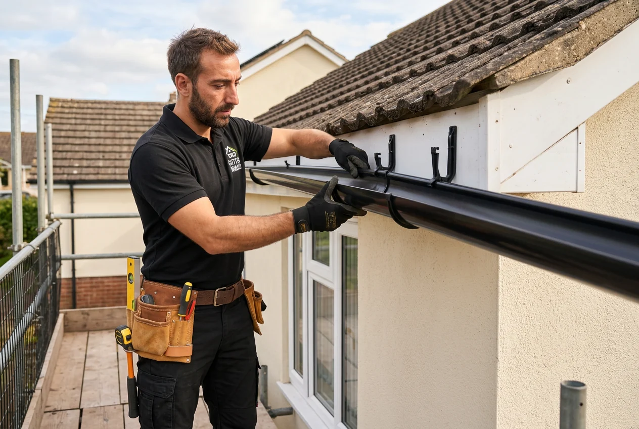 Promotional image of Armand: gutter replacement
